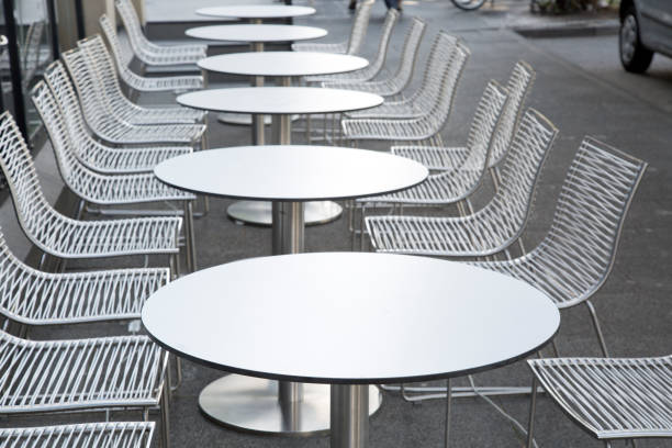 Tables and chairs or parking spaces? That is the question